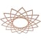 Ekena Millwork Eleanor Wood Fretwork Pierced Ceiling Medallion, Cherry, 30"OD x 11 1/2"ID x 3/8"T CMWP30X30X0375EACH - alternate 2